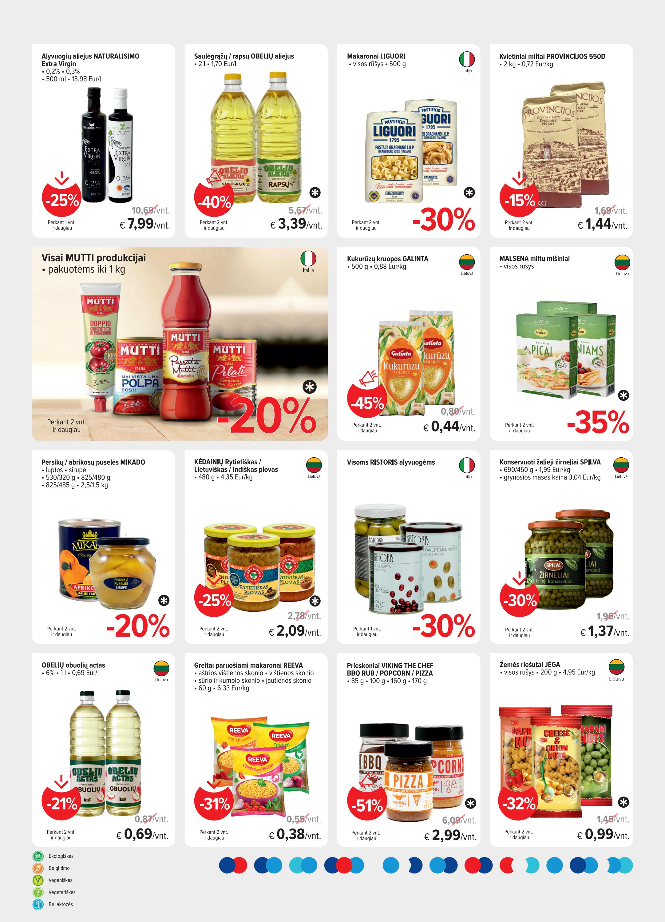 Promo pasiūlymų leidinys akcijos nuo 
  2023-07-19 iki 
  2023-08-01 | Leidinukas.lt puslapis 8