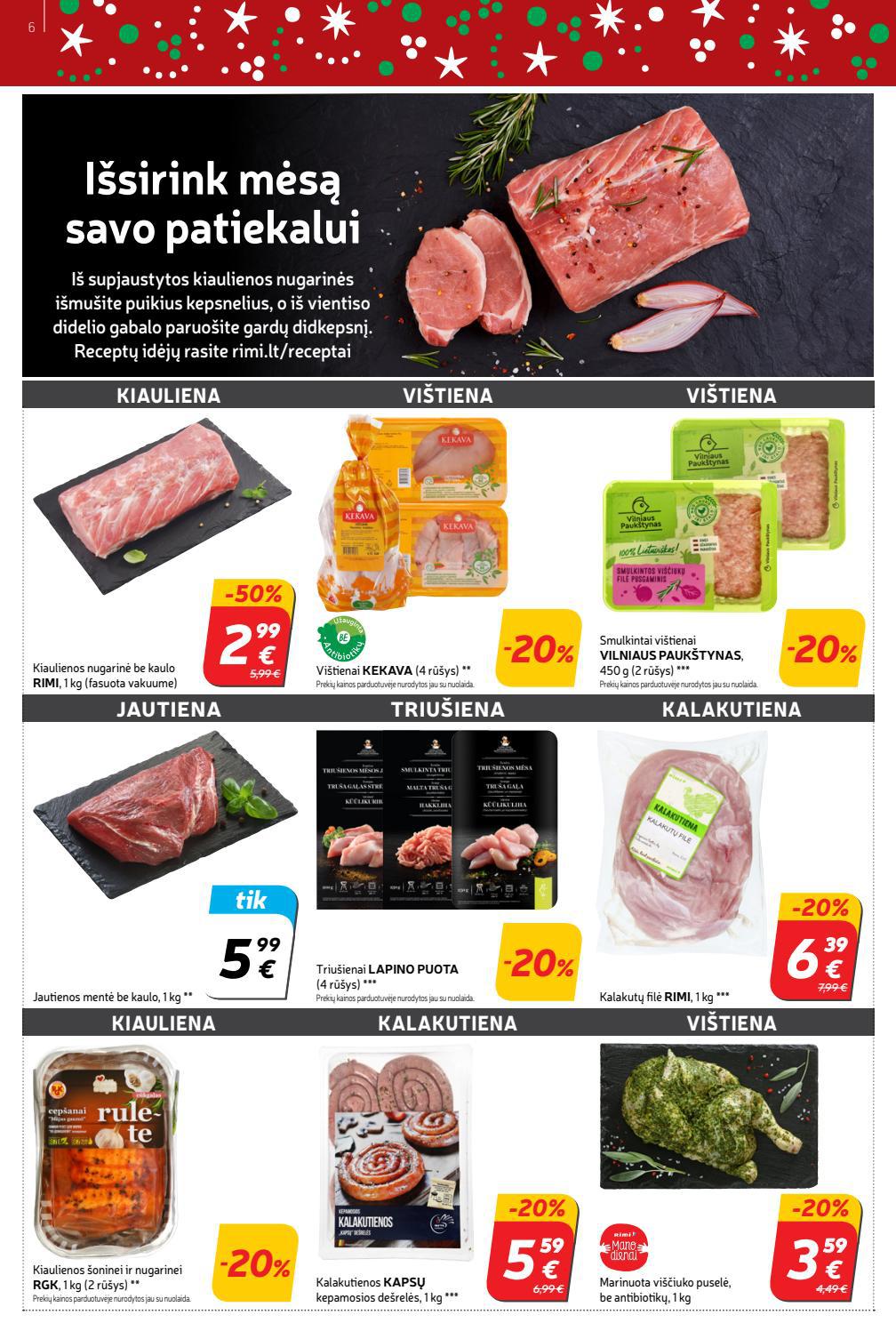 Rimi savaitinis leidinys akcijos nuo 
  2021-11-30 iki 
  2021-12-06 | Leidinukas.lt puslapis 6
