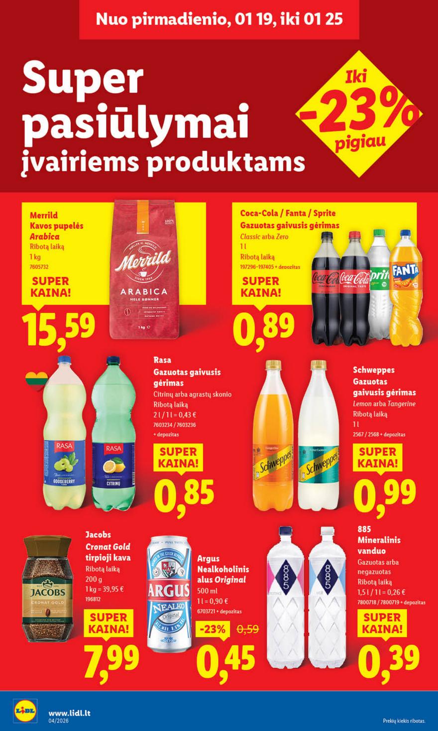 Lidl naujas leidinys akcijos nuo 
  2026-01-19 iki 
  2026-01-25 | Leidinukas.lt puslapis 26