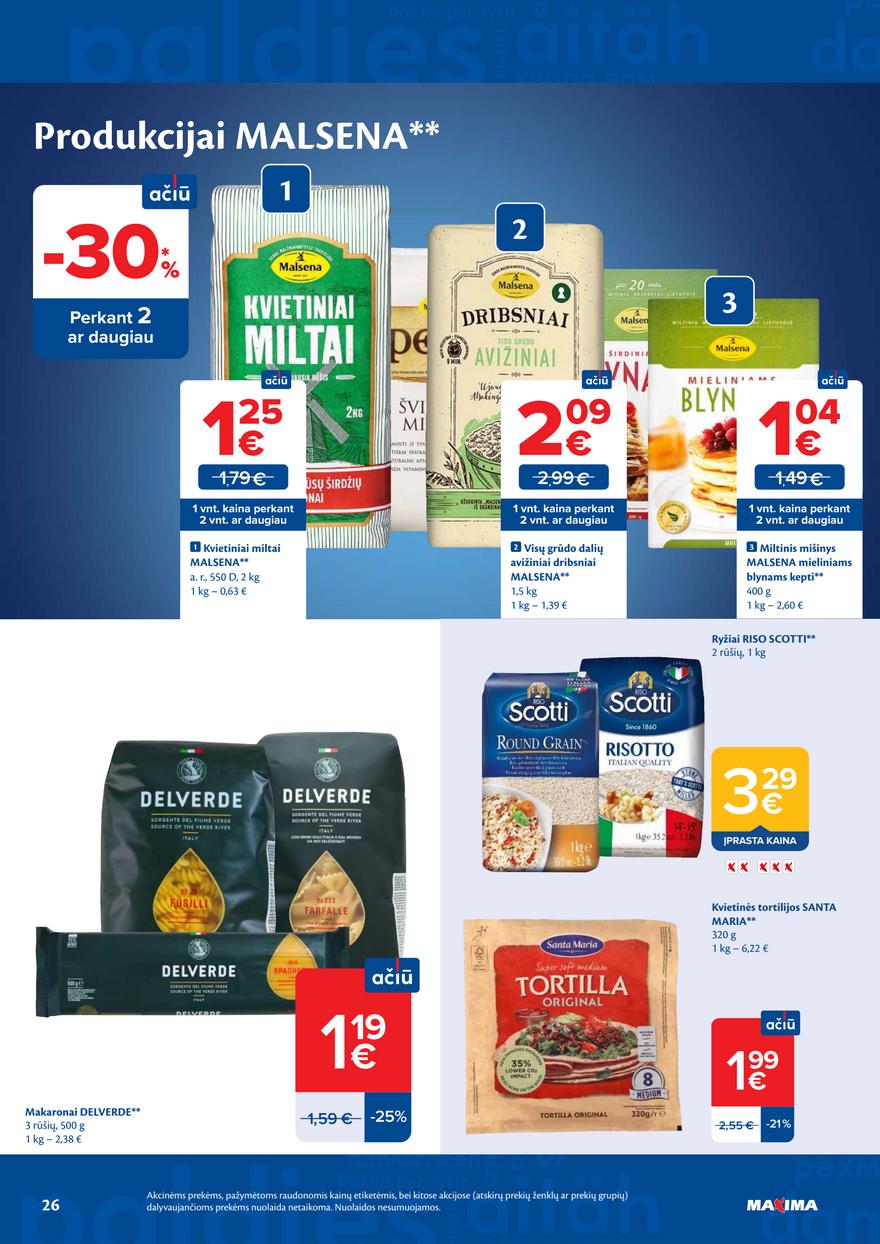 Maxima leidinys akcijos nuo 
  2026-05-05 iki 
  2026-05-11 | Leidinukas.lt puslapis 26