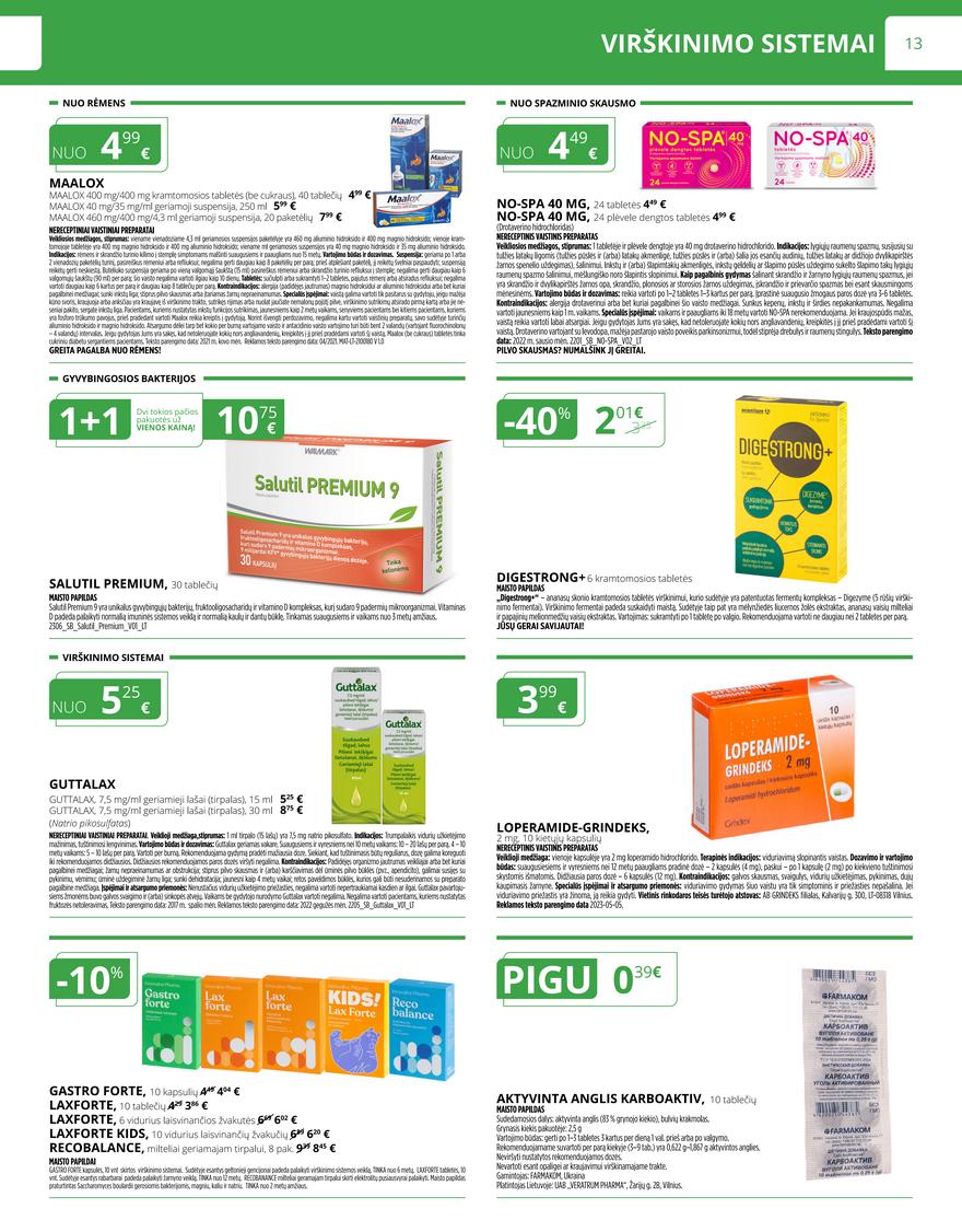 Norfos vaistinės leidinys akcijos nuo 
  2023-07-01 iki 
  2023-07-31 | Leidinukas.lt puslapis 13