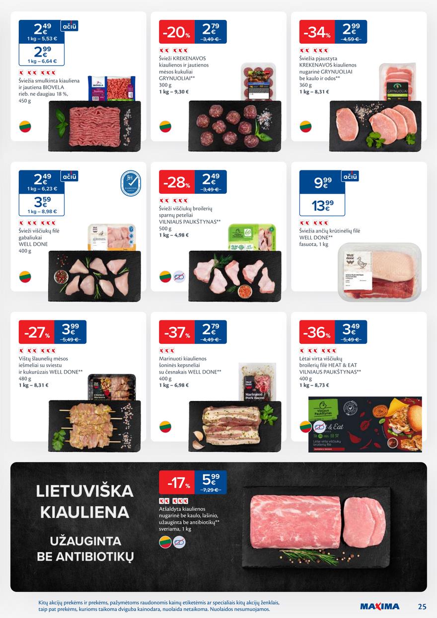 Maxima leidinukas akcijos nuo 
  2025-10-21 iki 
  2025-10-27 | Leidinukas.lt puslapis 25