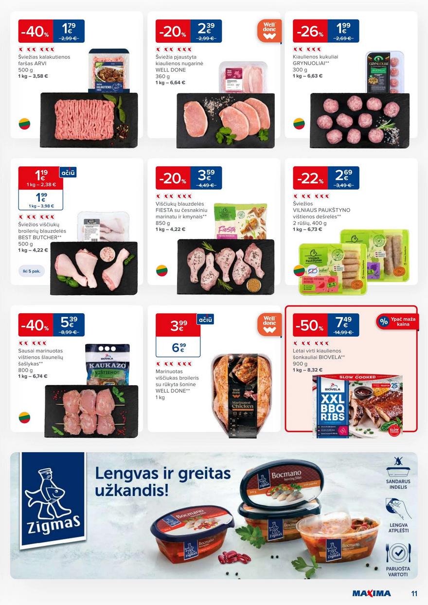 Maxima kaininis leidinys akcijos nuo 
  2023-09-05 iki 
  2023-09-11 | Leidinukas.lt puslapis 11