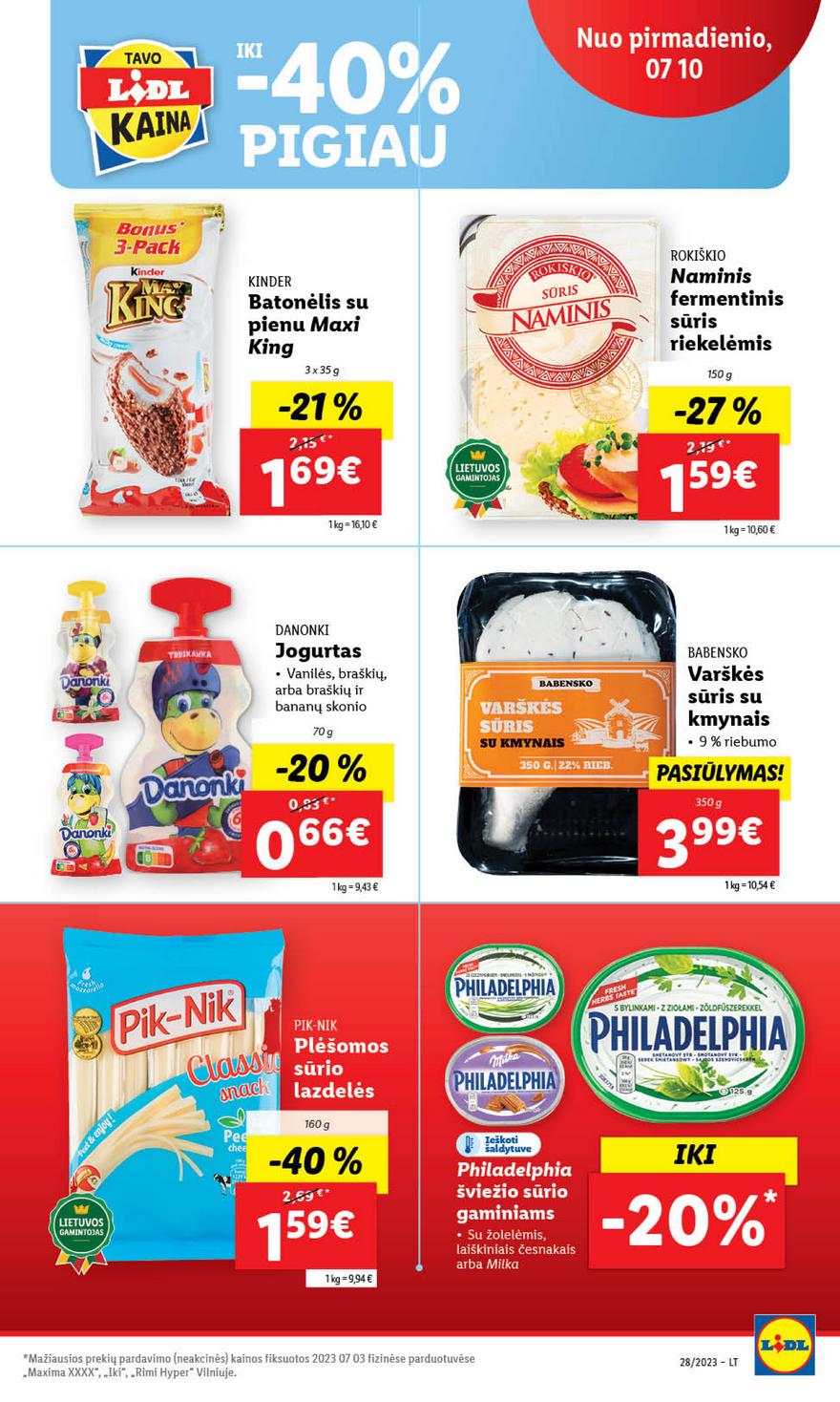Lidl pasiūlymai akcijos nuo 
  2023-07-10 iki 
  2023-07-16 | Leidinukas.lt puslapis 25