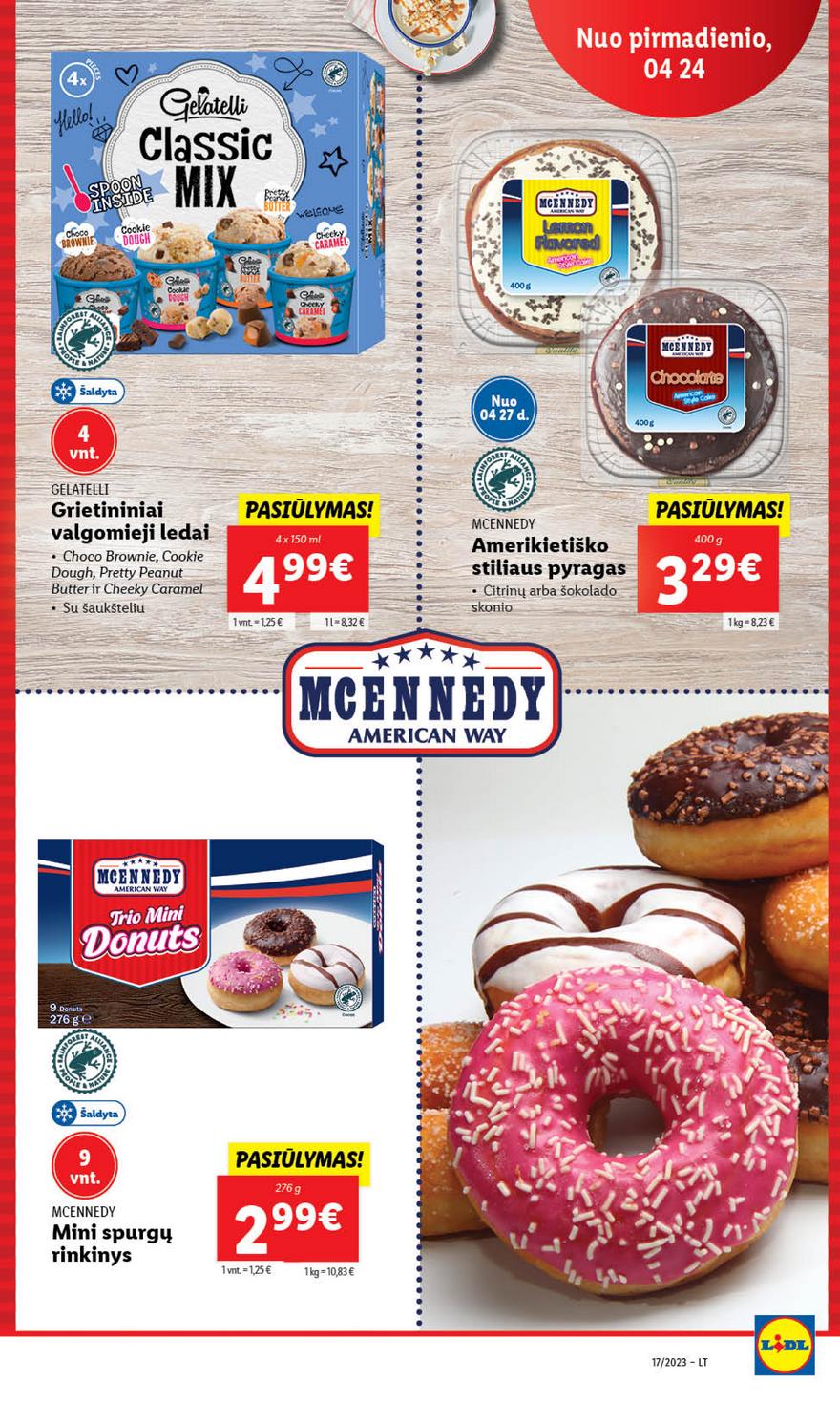 Lidl maisto prekių pasiūlymai akcijos nuo 
  2023-04-24 iki 
  2023-05-01 | Leidinukas.lt puslapis 32