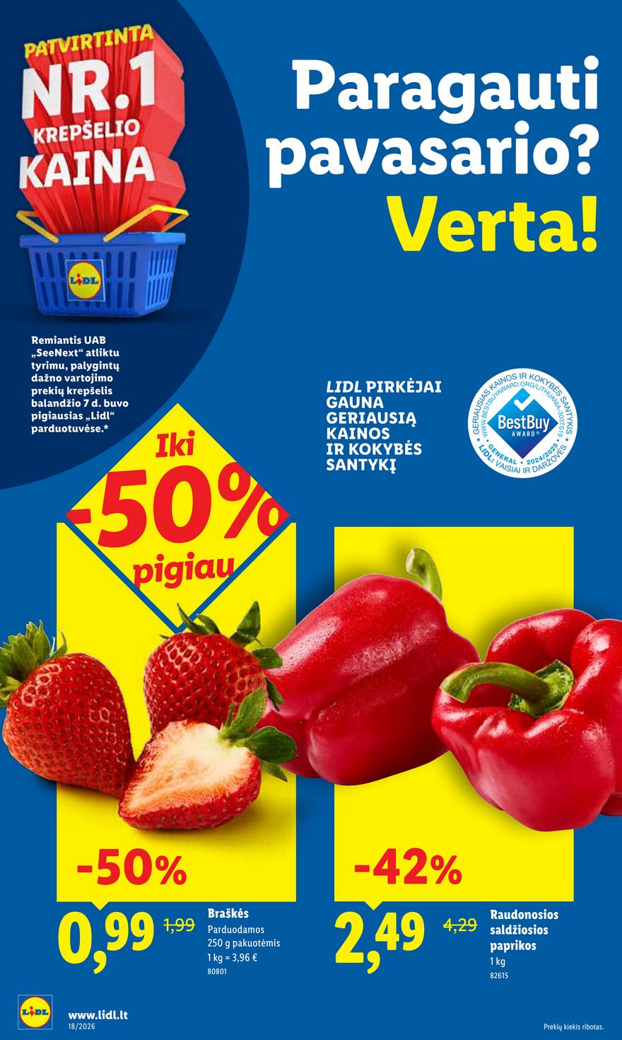 Lidl leidinys naujas akcijos nuo 
  2026-04-27 iki 
  2026-05-03 | Leidinukas.lt puslapis 34