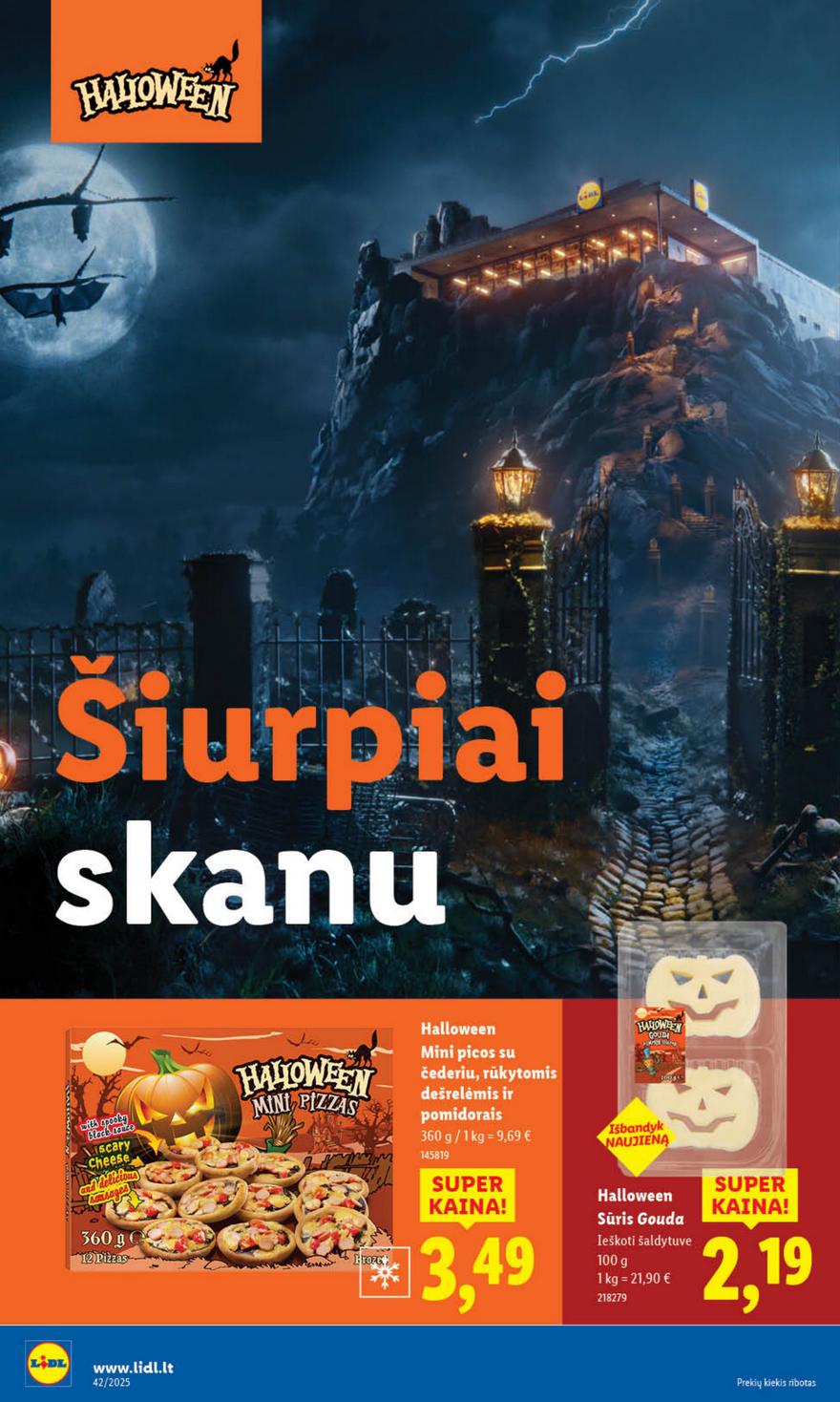 Lidl leidinys naujas akcijos nuo 
  2025-10-13 iki 
  2025-10-19 | Leidinukas.lt puslapis 22