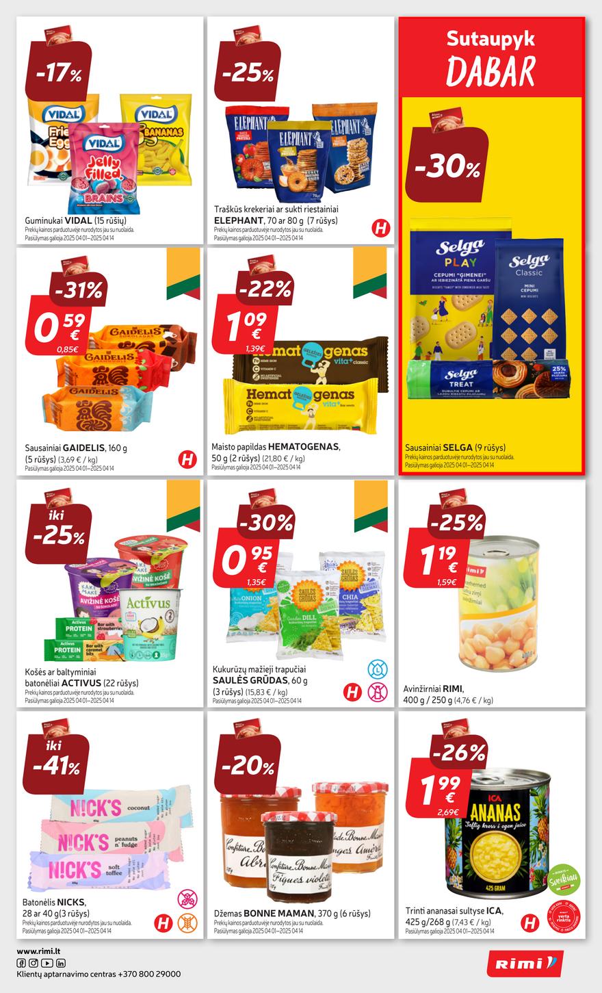 Rimi leidinys 14 akcijos nuo 
  2025-04-01 iki 
  2025-04-07 | Leidinukas.lt puslapis 24