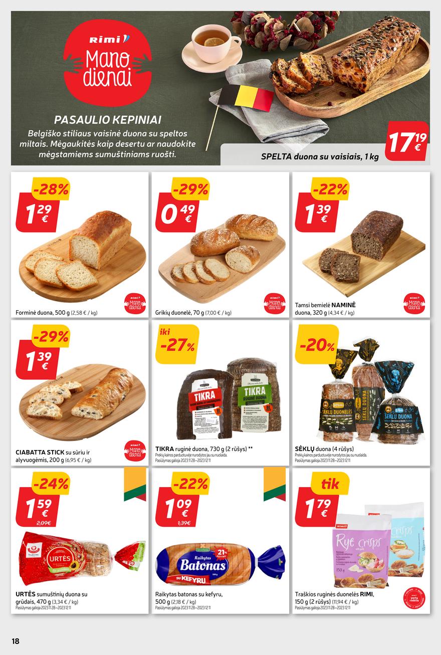 Rimi savaitinis leidinys akcijos nuo 
  2023-12-05 iki 
  2023-12-11 | Leidinukas.lt puslapis 18