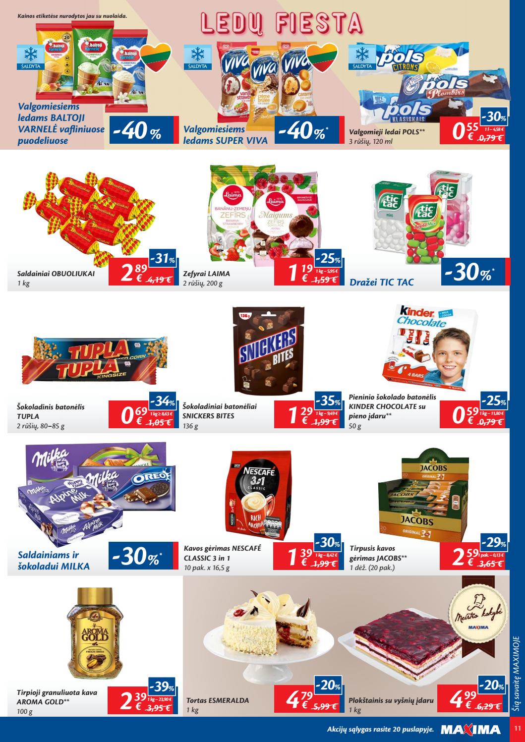 Maxima kaininis leidinys akcijos nuo 
  2019-06-04 iki 
  2019-06-10 | Leidinukas.lt puslapis 11