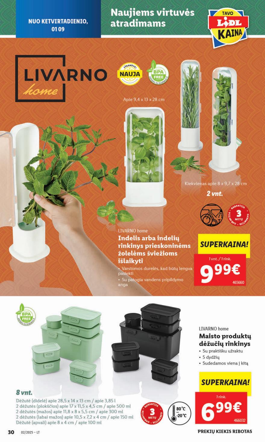 Lidl ne maisto leidinys akcijos nuo 
  2025-01-06 iki 
  2025-01-12 | Leidinukas.lt puslapis 29