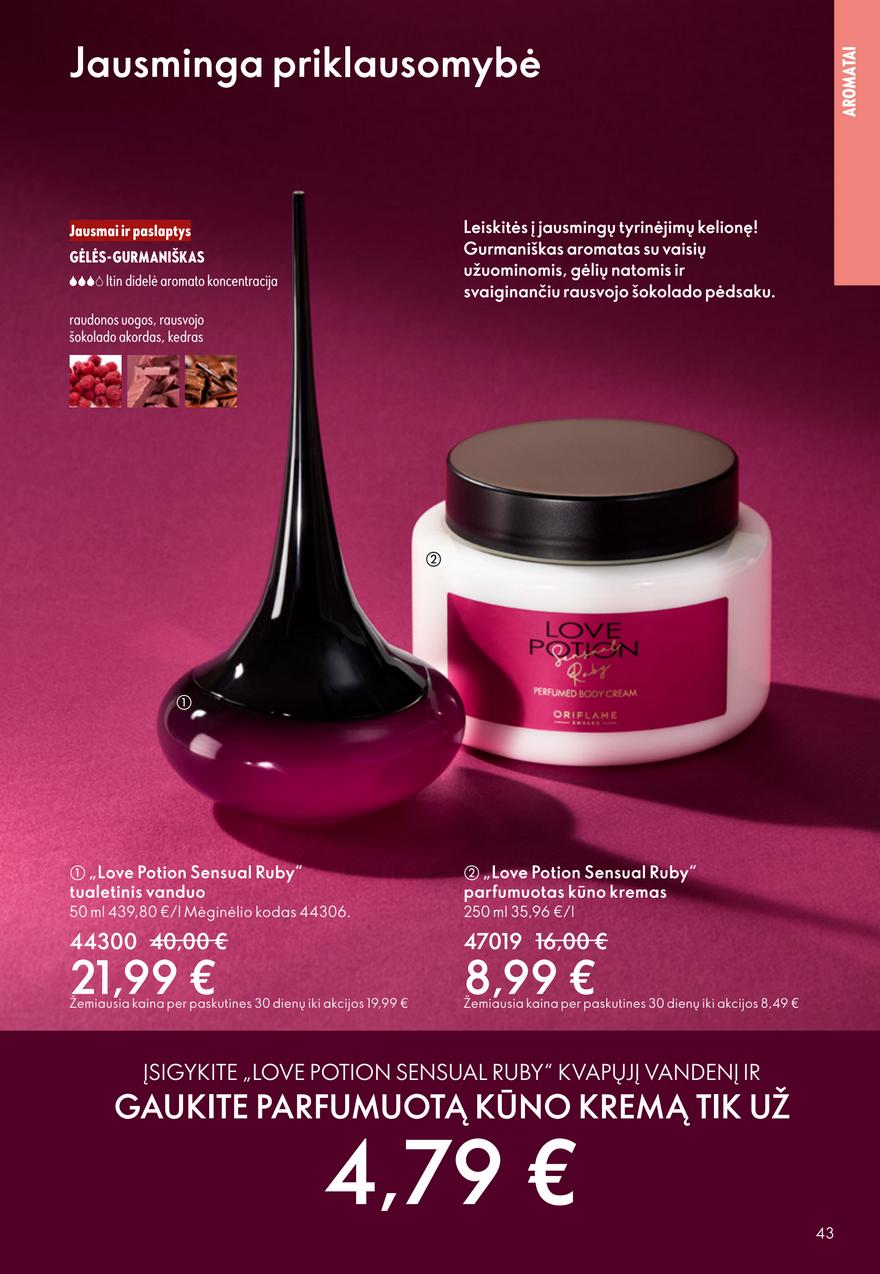 Oriflame katalogas akcijos nuo 
  2026-03-11 iki 
  2026-03-31 | Leidinukas.lt puslapis 43