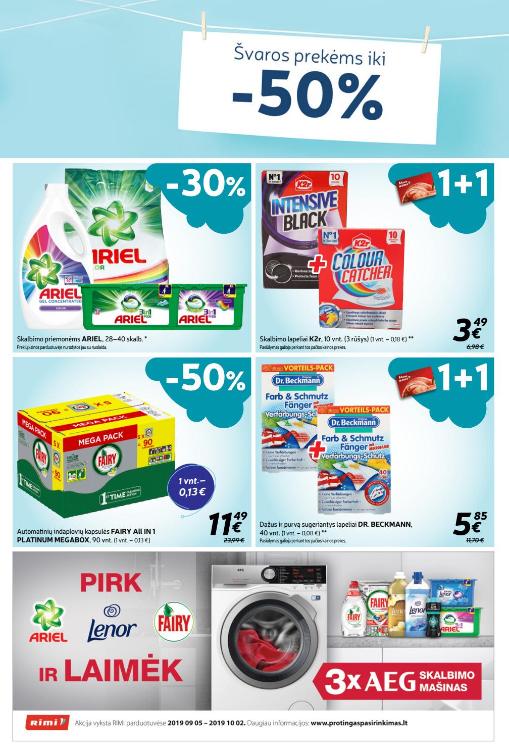 Rimi savaitinis leidinys akcijos nuo 
  2019-09-17 iki 
  2019-09-23 | Leidinukas.lt puslapis 3