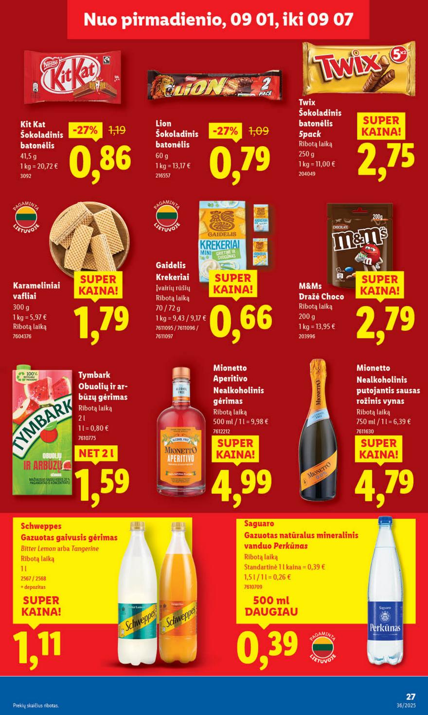 Lidl leidinys akcijos nuo 
  2025-09-01 iki 
  2025-09-07 | Leidinukas.lt puslapis 37