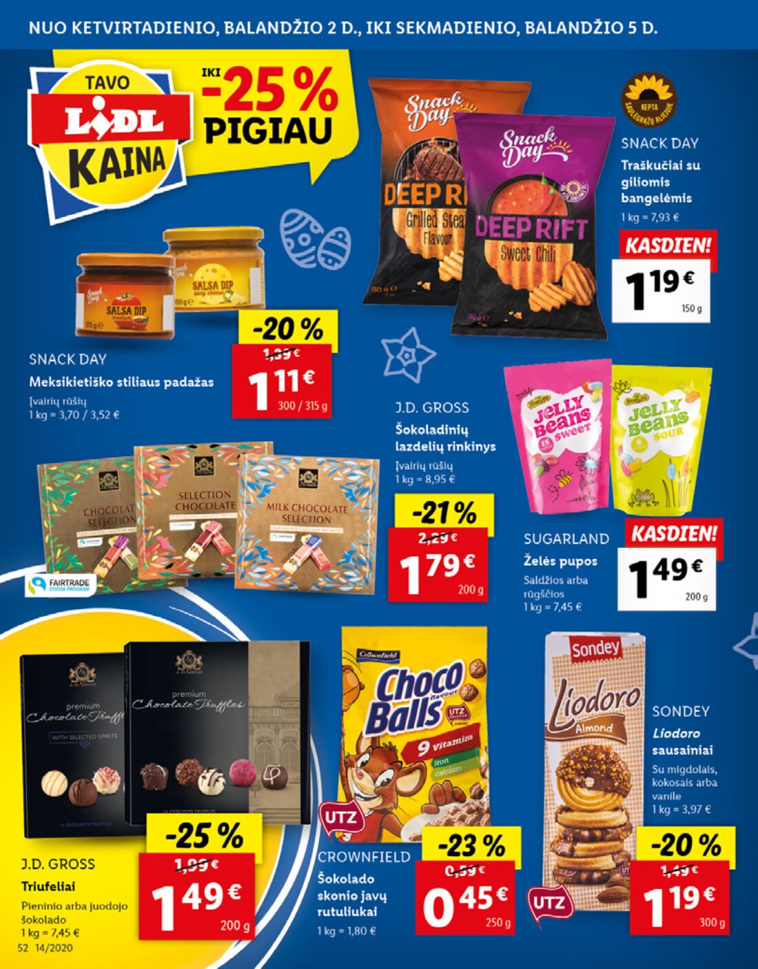 Lidl savaitinis leidinys akcijos nuo 
  2020-03-30 iki 
  2020-04-05 | Leidinukas.lt puslapis 52