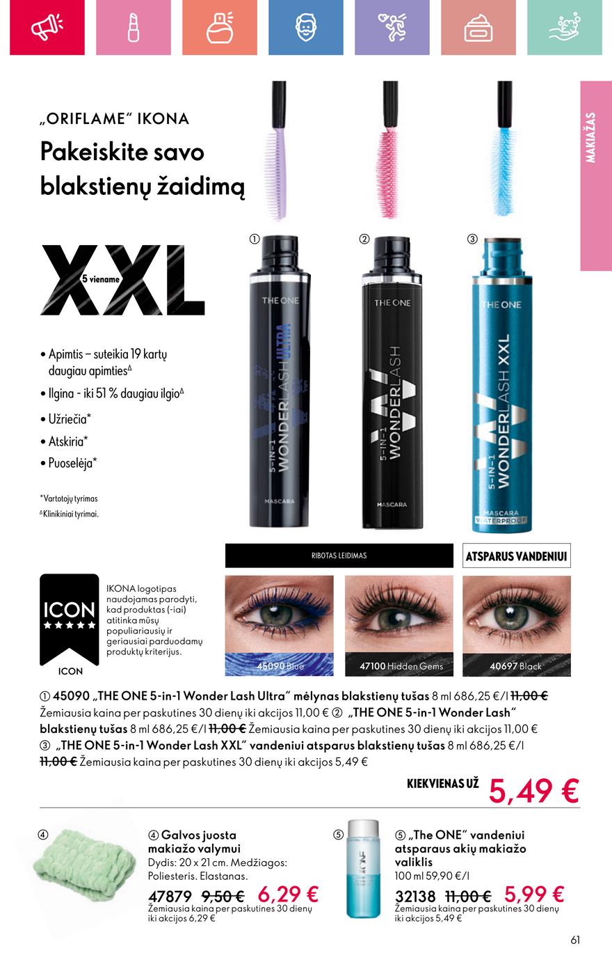 Oriflame katalogas akcijos nuo 
  2025-08-24 iki 
  2025-09-13 | Leidinukas.lt puslapis 61