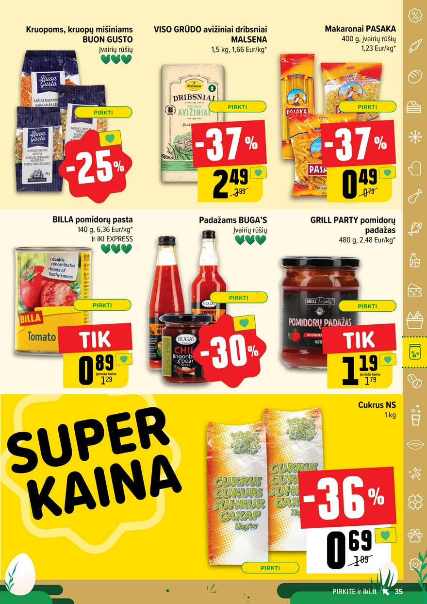 Iki leidinys 14 akcijos nuo 
  2025-03-31 iki 
  2025-04-06 | Leidinukas.lt puslapis 35