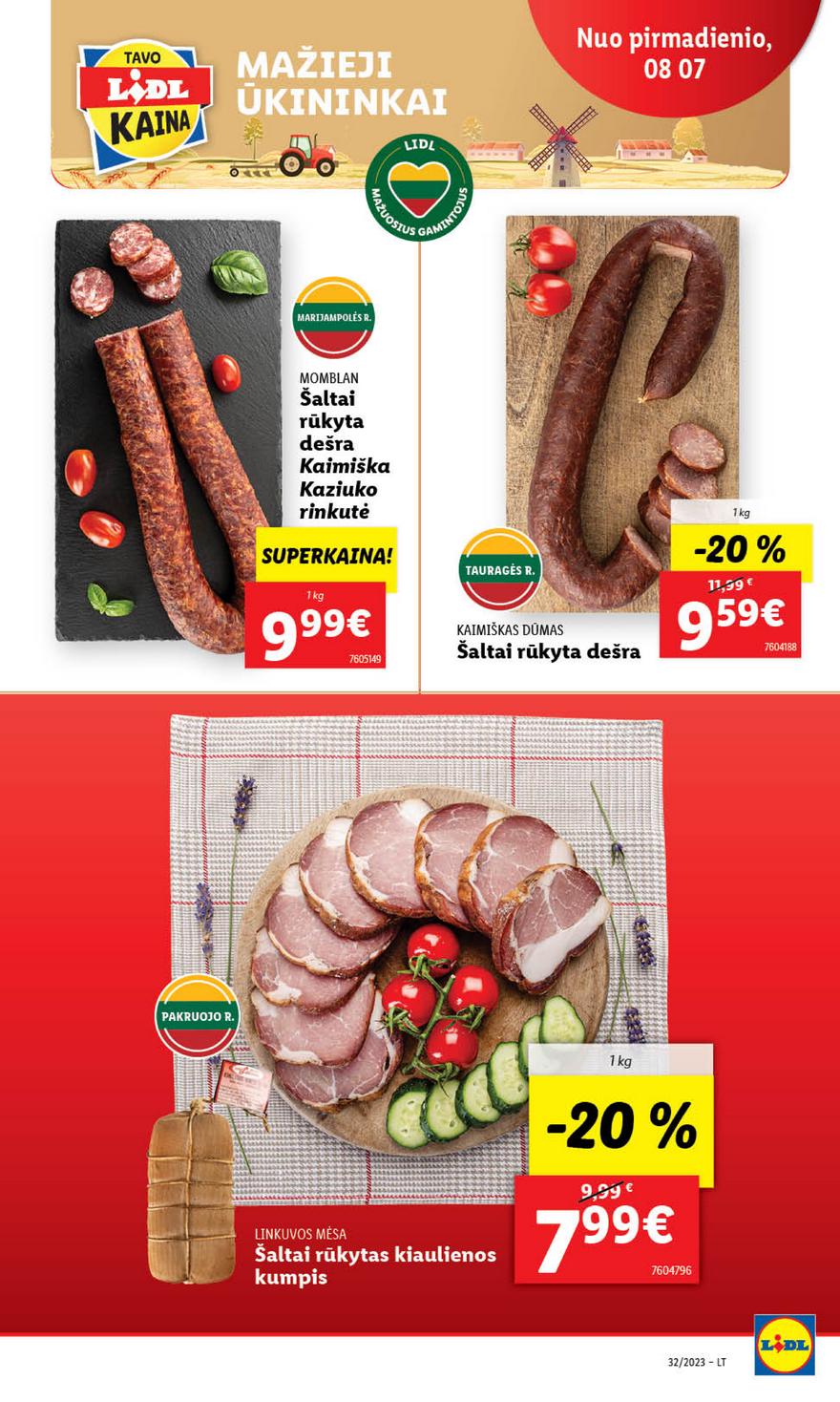 Lidl pasiūlymai akcijos nuo 
  2023-08-07 iki 
  2023-08-13 | Leidinukas.lt puslapis 36