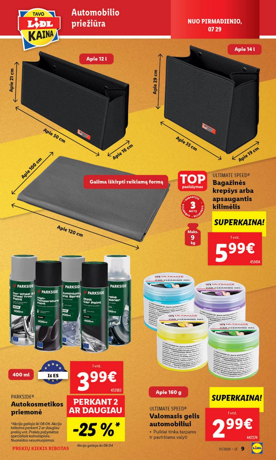 Lidl leidinys akcijos nuo 
  2024-07-29 iki 
  2024-08-04 | Leidinukas.lt puslapis 9