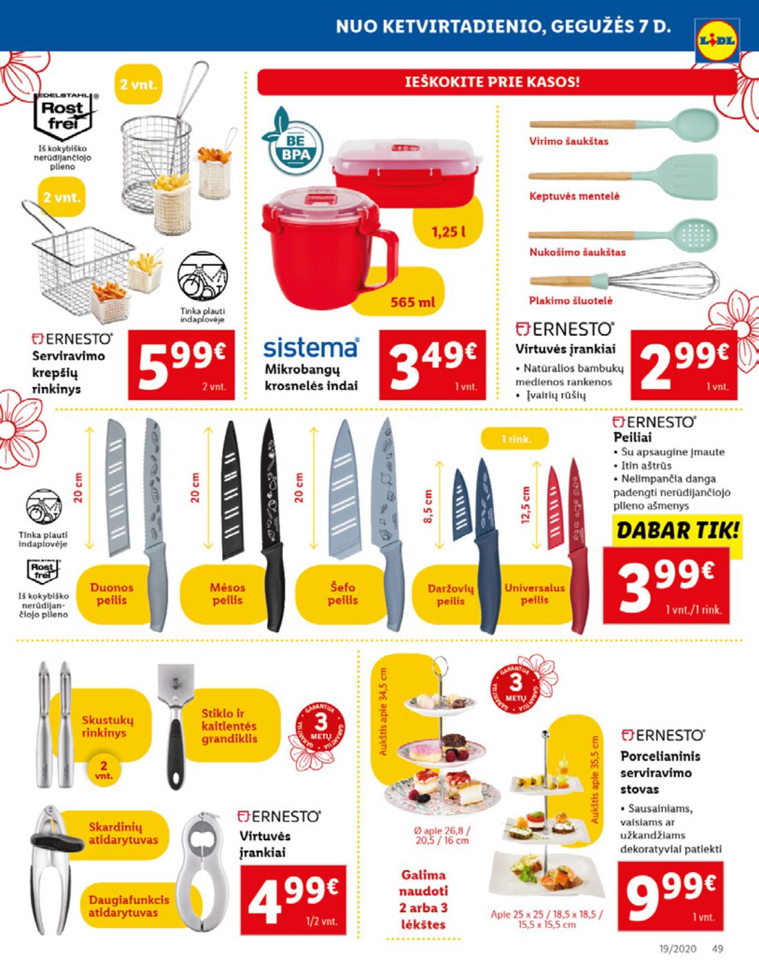Lidl savaitinis leidinys akcijos nuo 
  2020-05-04 iki 
  2020-05-10 | Leidinukas.lt puslapis 49
