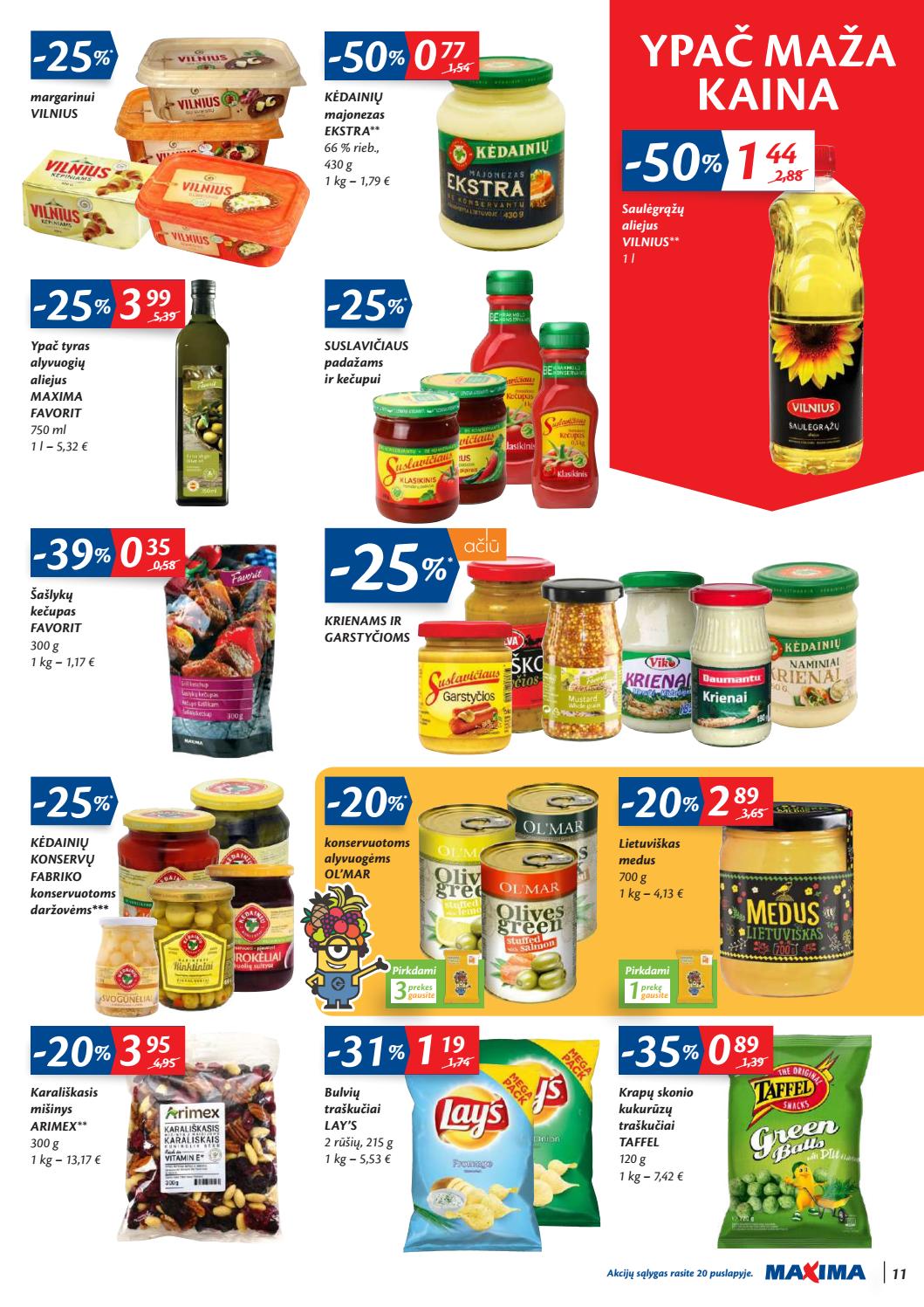 Maxima kaininis leidinys akcijos nuo 
  2019-10-08 iki 
  2019-10-14 | Leidinukas.lt puslapis 11