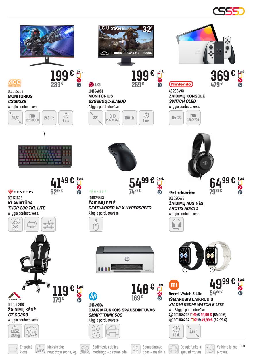 Senukai leidinys akcijos nuo 
  2026-01-07 iki 
  2026-02-02 | Leidinukas.lt puslapis 19