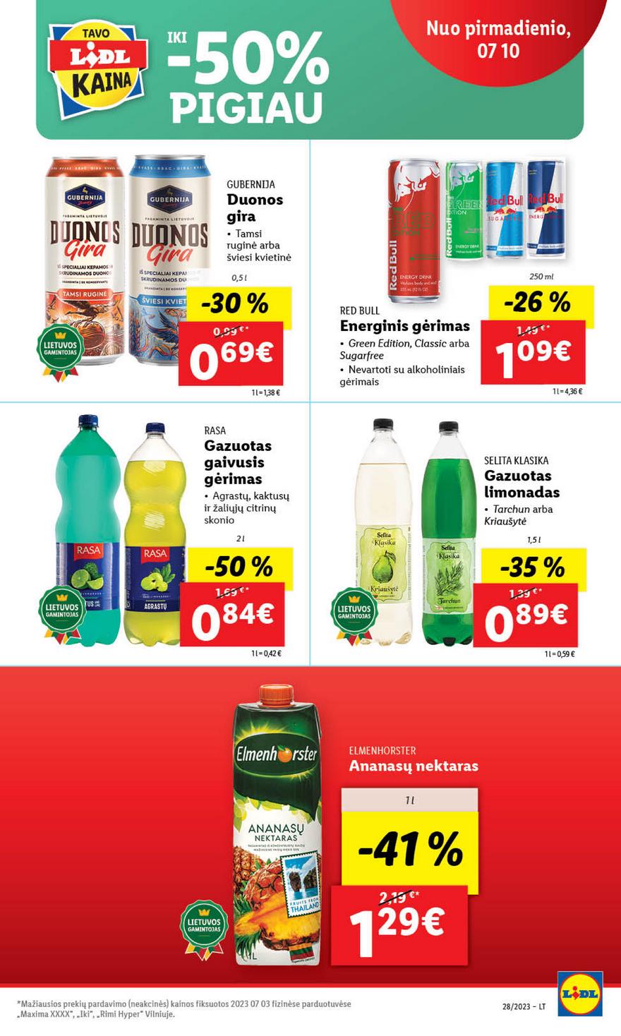 Lidl pasiūlymai akcijos nuo 
  2023-07-10 iki 
  2023-07-16 | Leidinukas.lt puslapis 36