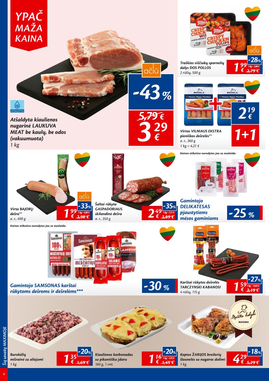 Maxima kaininis leidinys akcijos nuo 
  2019-09-17 iki 
  2019-09-23 | Leidinukas.lt puslapis 4