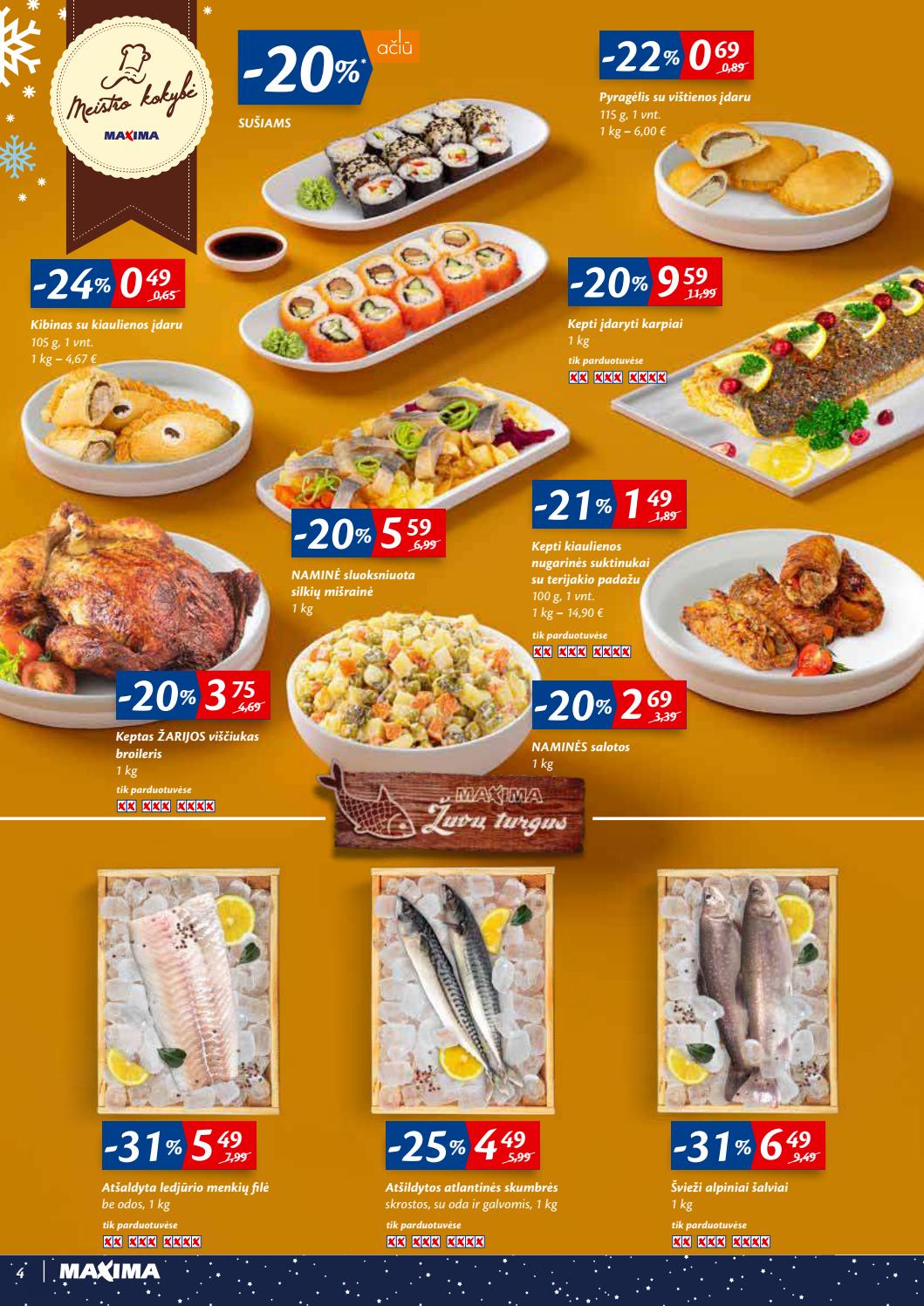 Maxima kaininis leidinys akcijos nuo 
  2020-12-29 iki 
  2021-01-04 | Leidinukas.lt puslapis 4