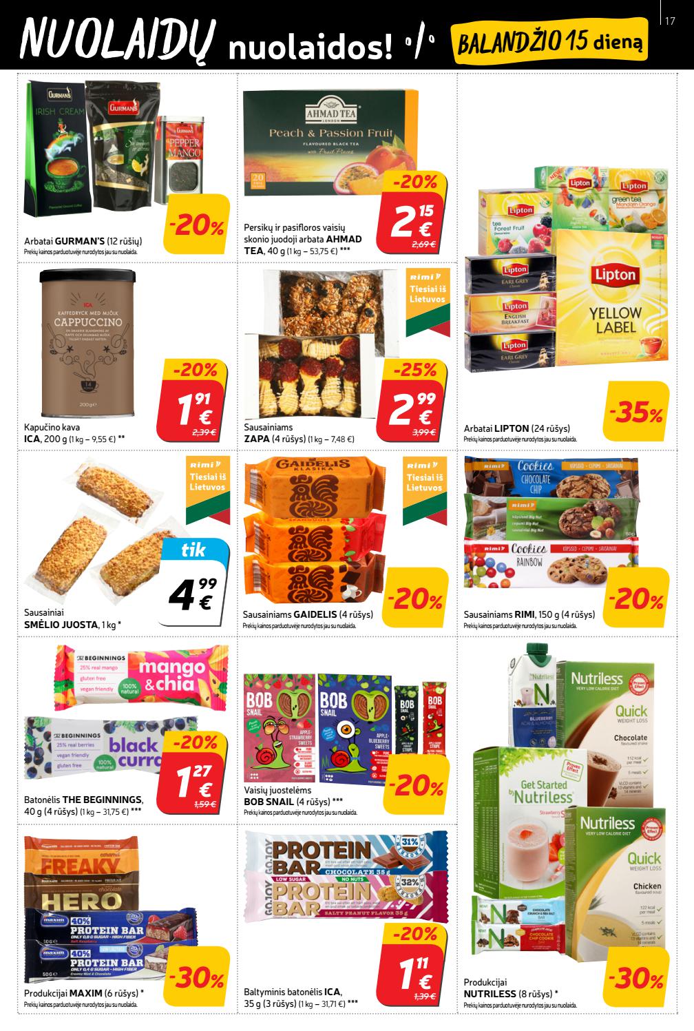 Rimi savaitinis leidinys akcijos nuo 
  2021-04-13 iki 
  2021-04-19 | Leidinukas.lt puslapis 17
