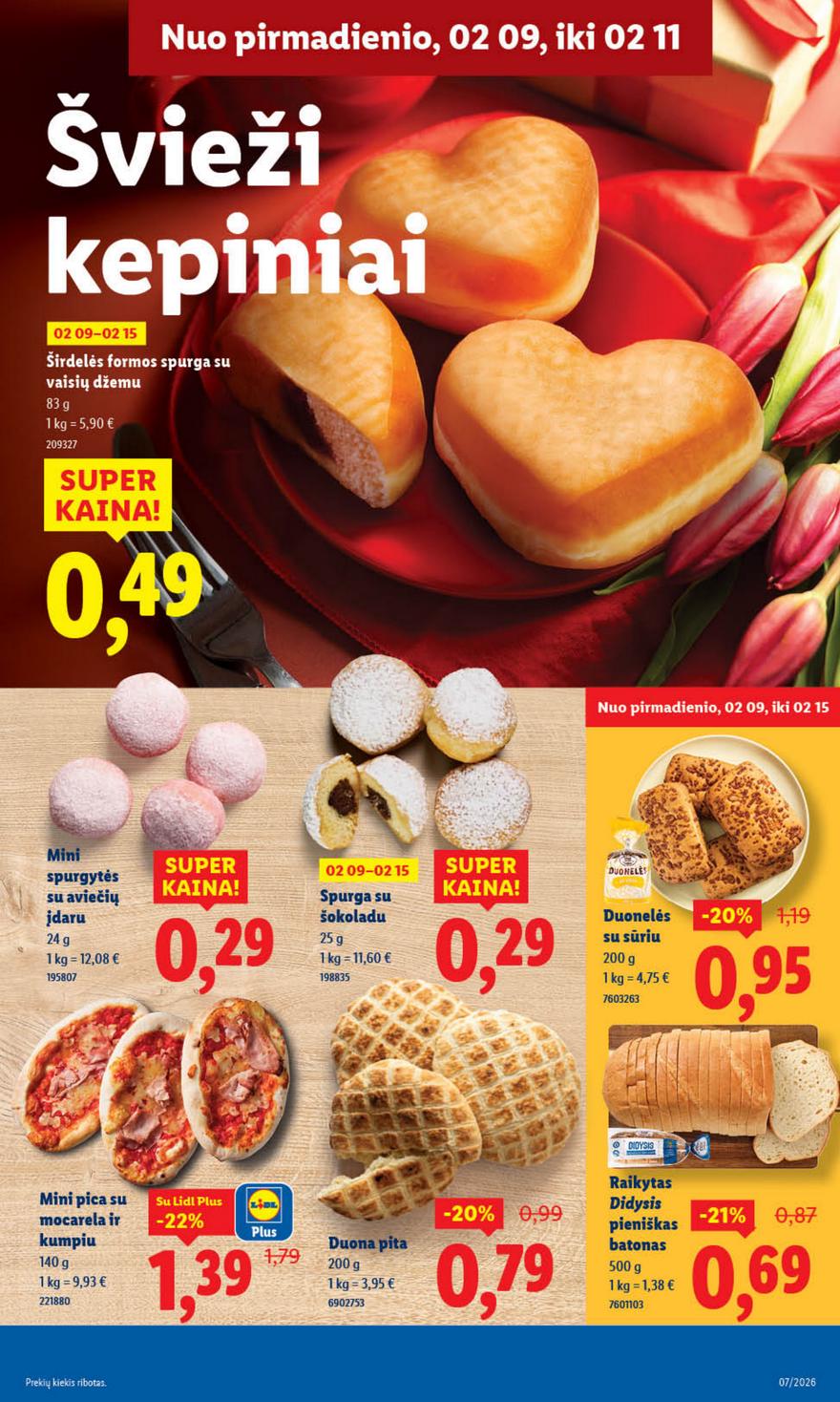 Lidl leidinys akcijos nuo 
  2026-02-09 iki 
  2026-02-15 | Leidinukas.lt puslapis 5