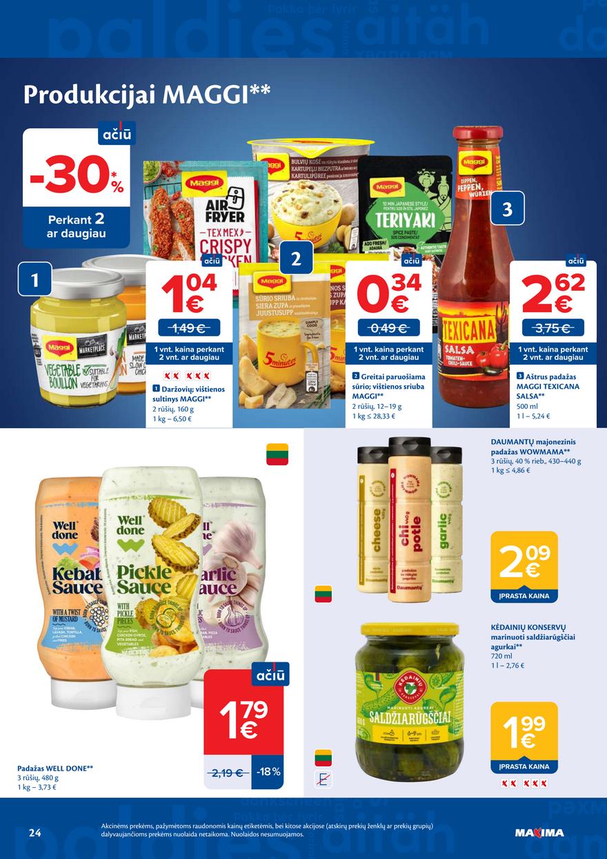 Maxima leidinys akcijos nuo 
  2026-05-05 iki 
  2026-05-11 | Leidinukas.lt puslapis 24