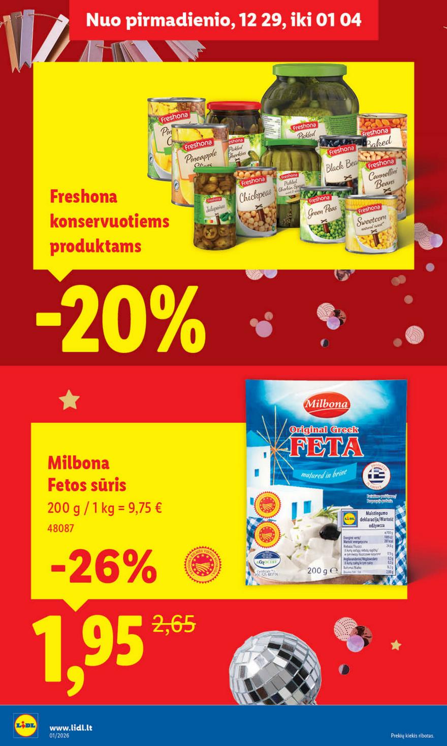 Lidl leidinys akcijos nuo 
  2025-12-29 iki 
  2026-01-04 | Leidinukas.lt puslapis 18