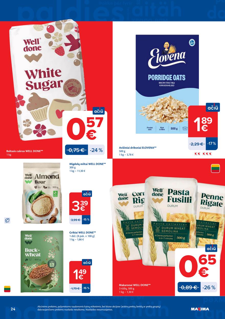 Maxima leidinys akcijos nuo 
  2026-07-14 iki 
  2026-07-20 | Leidinukas.lt puslapis 24