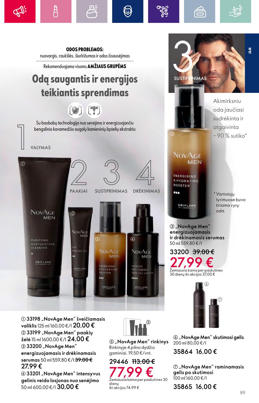 Oriflame katalogas akcijos nuo 
  2023-10-04 iki 
  2023-11-01 | Leidinukas.lt puslapis 89