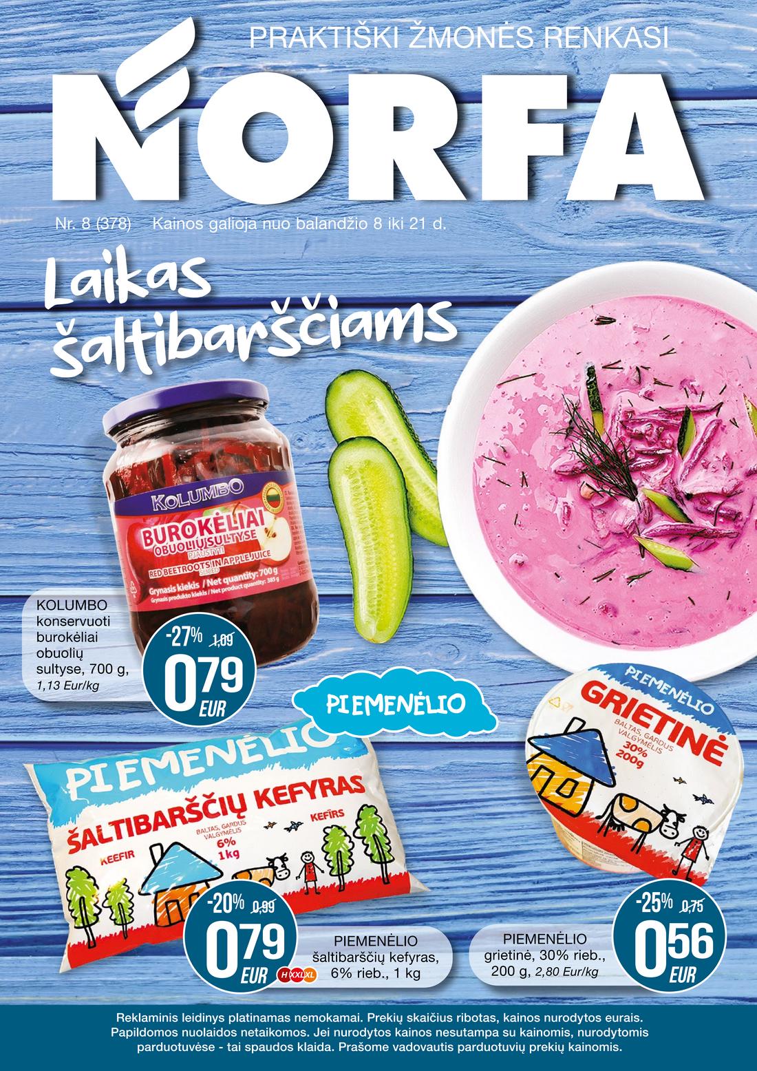 Norfos kaininis leidinys akcijos nuo 
  2021-04-08 iki 
  2021-04-21 | Leidinukas.lt puslapis 1