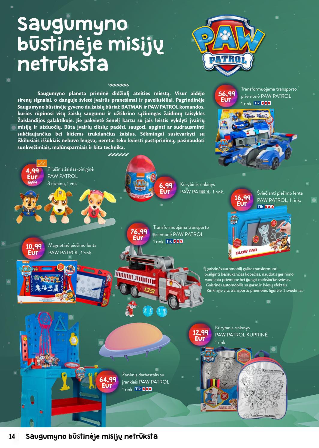 Maxima kaininis leidinys akcijos nuo 
  2021-11-11 iki 
  2021-12-31 | Leidinukas.lt puslapis 14