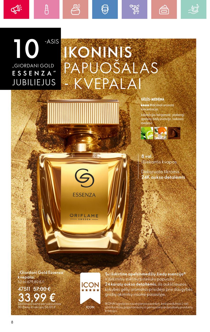 Oriflame katalogas akcijos nuo 
  2025-04-20 iki 
  2025-05-10 | Leidinukas.lt puslapis 8