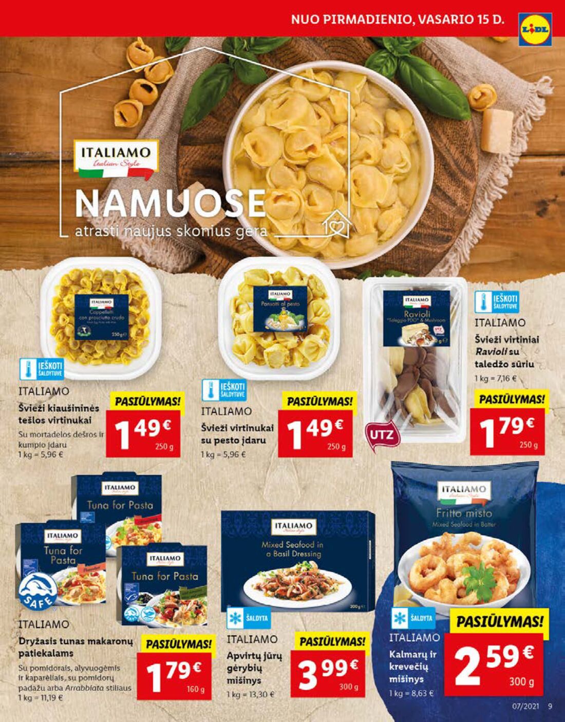 Lidl savaitinis leidinys akcijos nuo 
  2021-02-15 iki 
  2021-02-21 | Leidinukas.lt puslapis 9