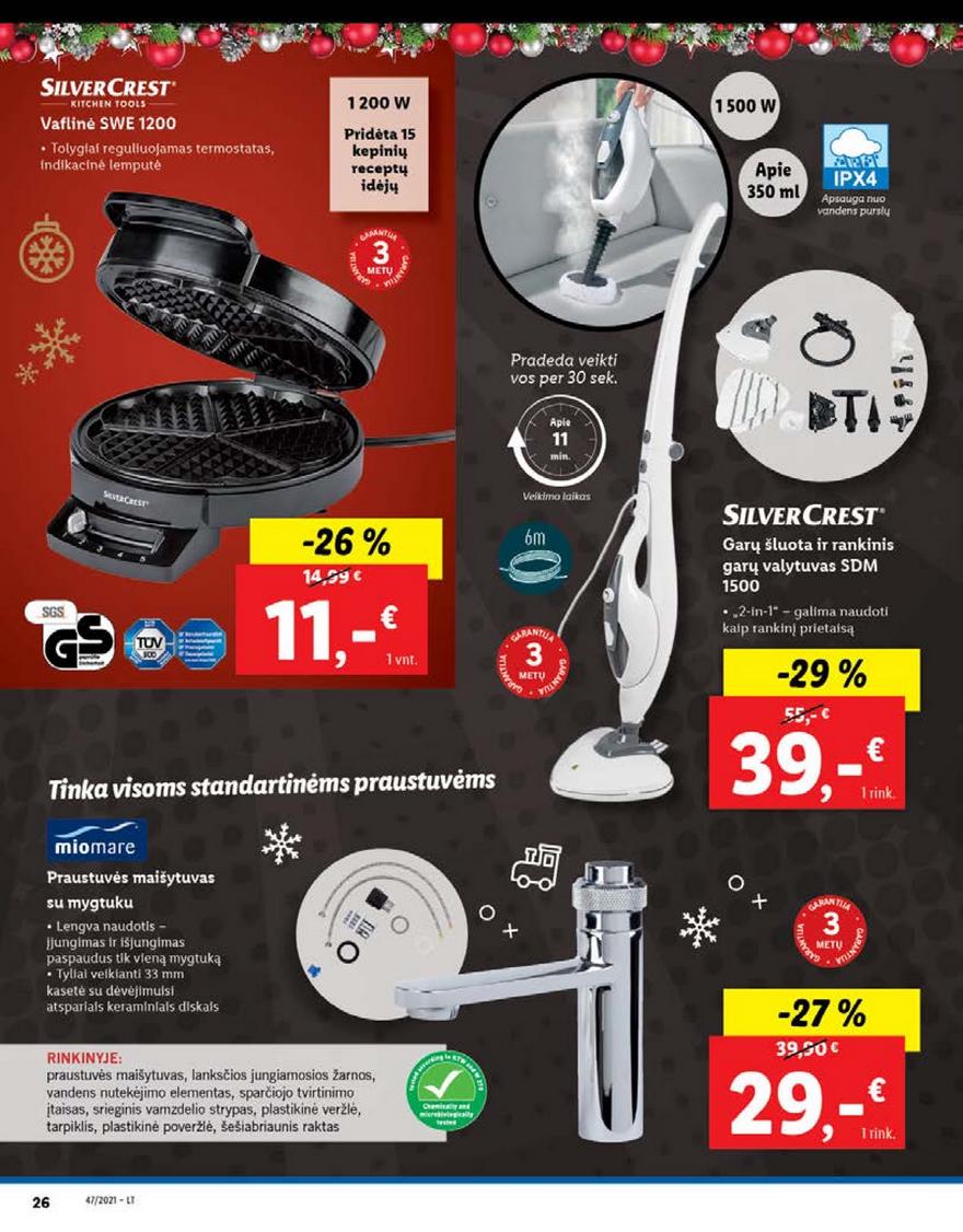 Lidl maisto prekių pasiūlymai akcijos nuo 
  2021-11-22 iki 
  2021-11-28 | Leidinukas.lt puslapis 26