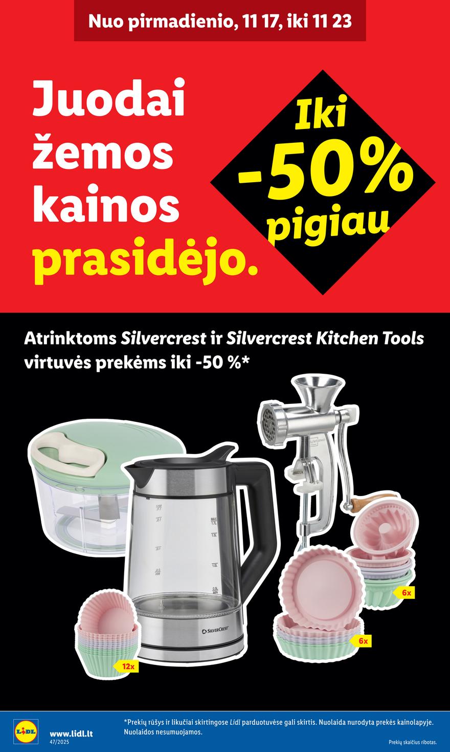 Lidl leidinys naujas akcijos nuo 
  2025-11-17 iki 
  2025-11-23 | Leidinukas.lt puslapis 16