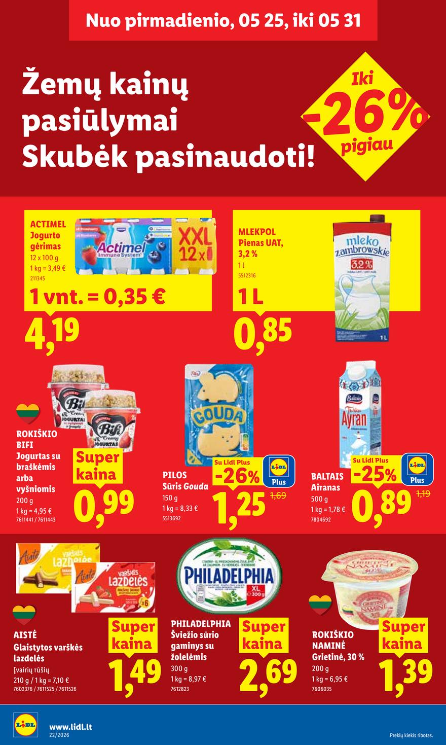 Lidl leidinys naujas akcijos nuo 
  2026-05-25 iki 
  2026-05-31 | Leidinukas.lt puslapis 12