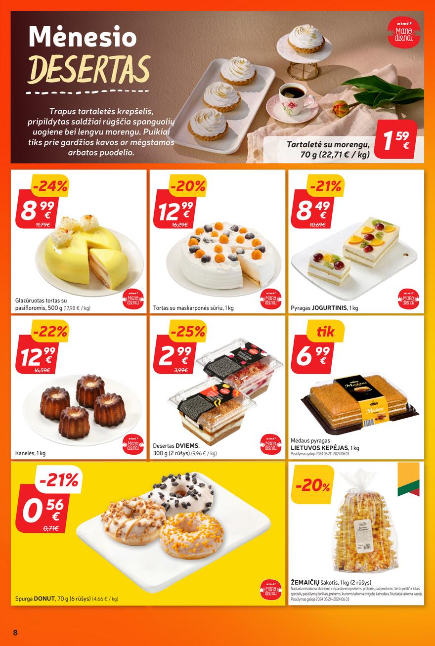 Rimi savaitinis leidinys akcijos nuo 
  2024-05-28 iki 
  2024-06-03 | Leidinukas.lt puslapis 8