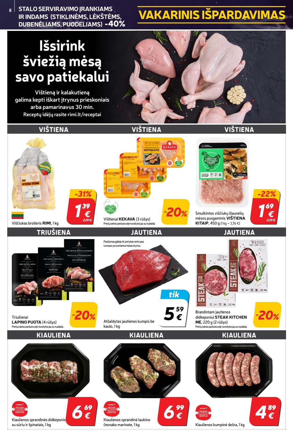 Rimi savaitinis leidinys akcijos nuo 
  2019-12-10 iki 
  2019-12-16 | Leidinukas.lt puslapis 8