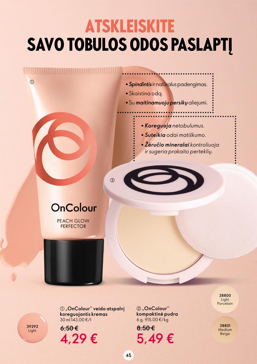 Oriflame katalogas akcijos nuo 
  2023-02-22 iki 
  2023-03-14 | Leidinukas.lt puslapis 45