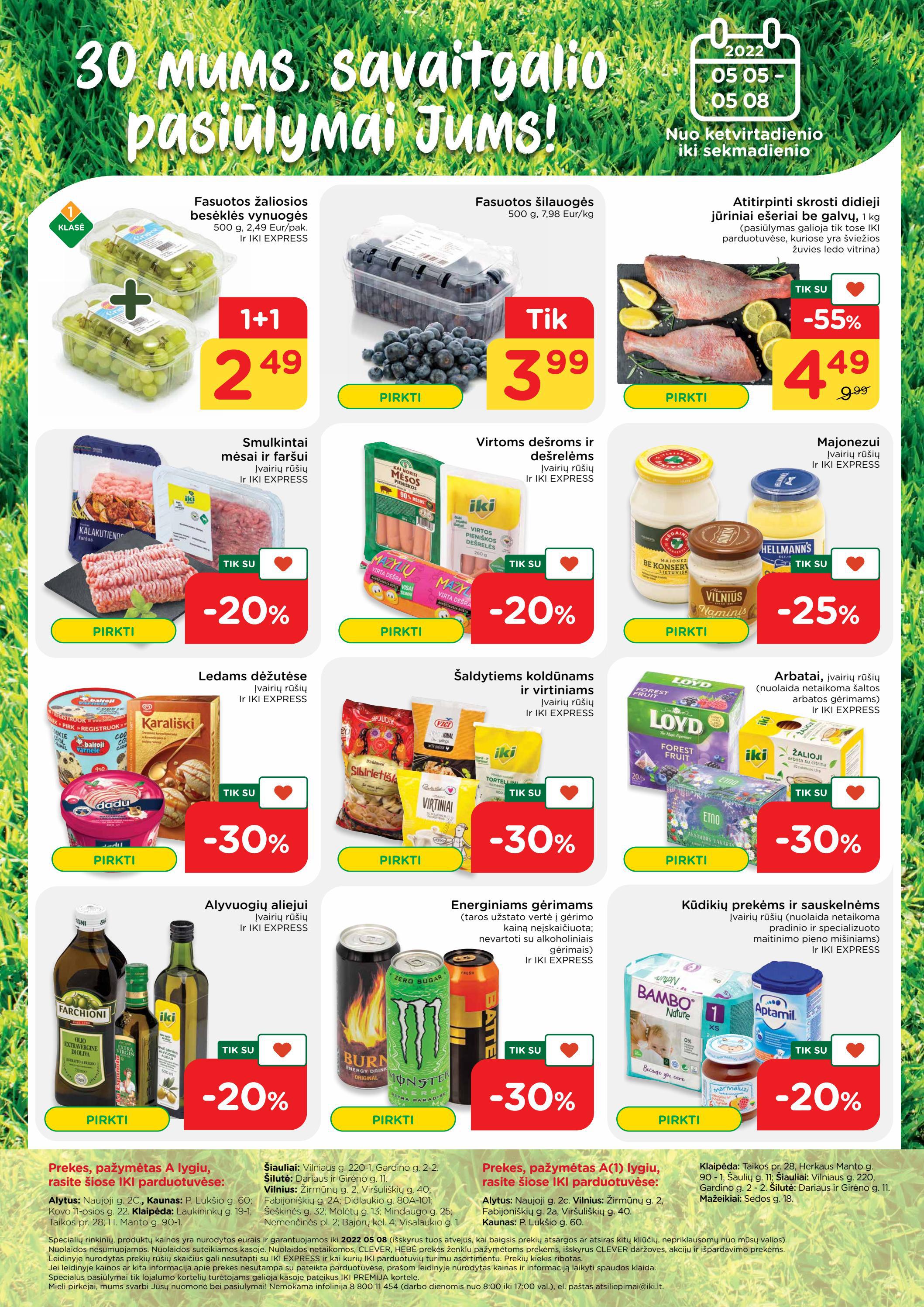 Iki savaitės leidinys akcijos nuo 
  2022-05-02 iki 
  2022-05-08 | Leidinukas.lt puslapis 32
