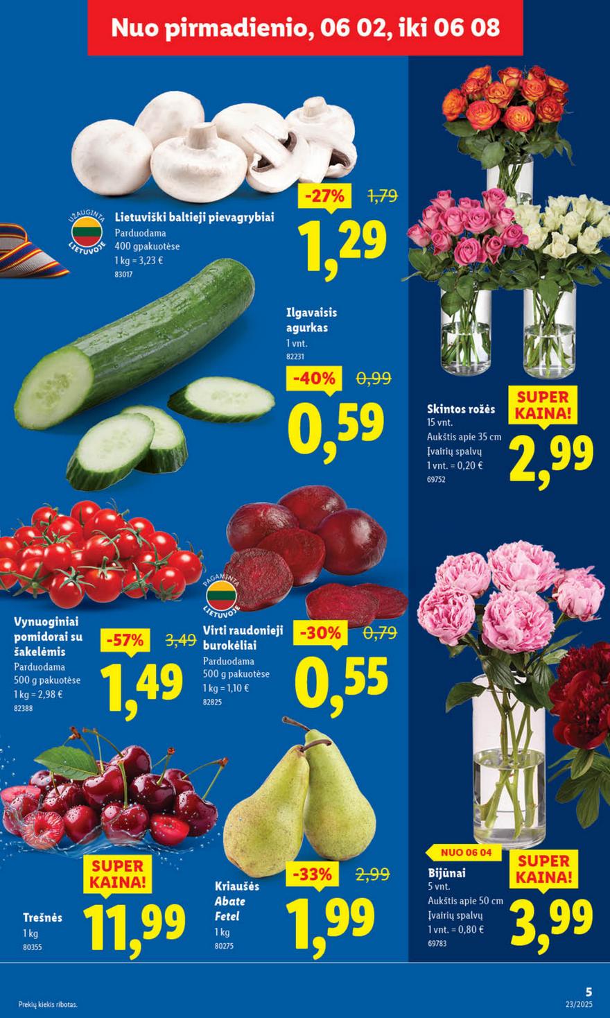 Lidl savaitinis leidinys akcijos nuo 
  2025-06-02 iki 
  2025-06-08 | Leidinukas.lt puslapis 5