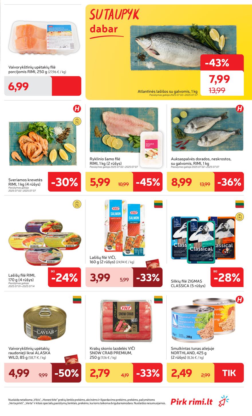 Rimi savaitinis leidinys 27 akcijos nuo 
  2025-07-01 iki 
  2025-07-07 | Leidinukas.lt puslapis 9
