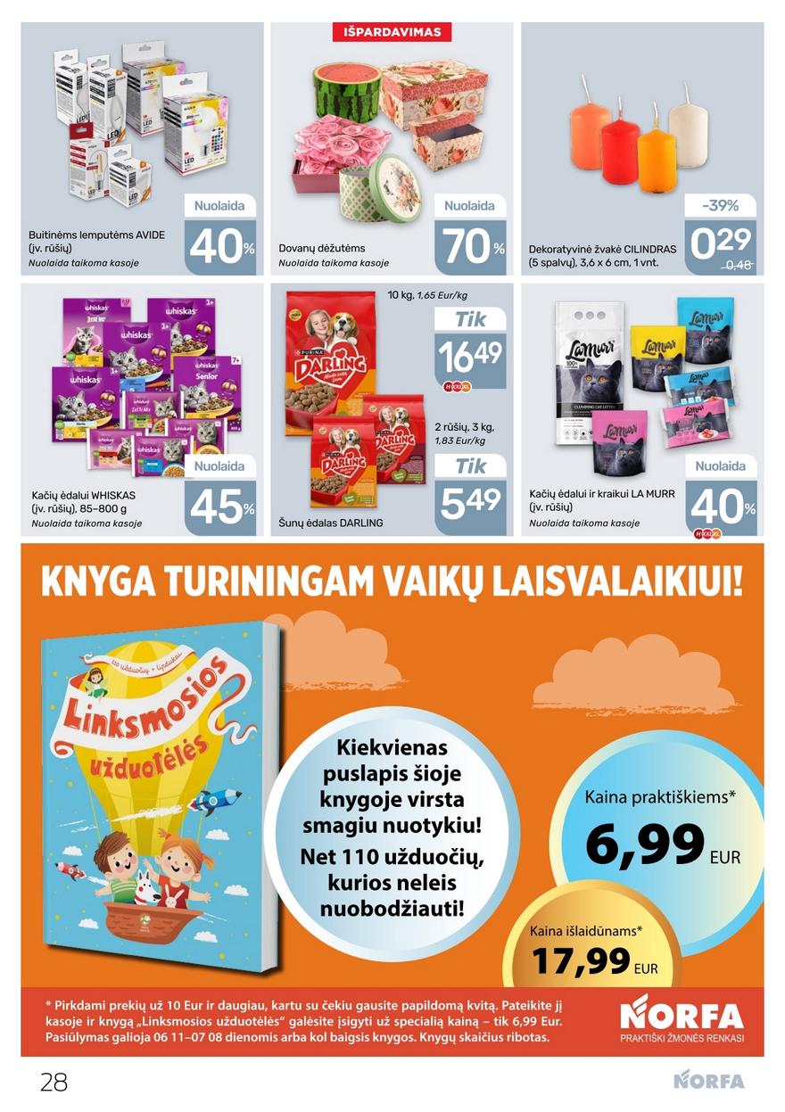 Norfos leidinys akcijos nuo 
  2026-06-25 iki 
  2026-07-08 | Leidinukas.lt puslapis 28