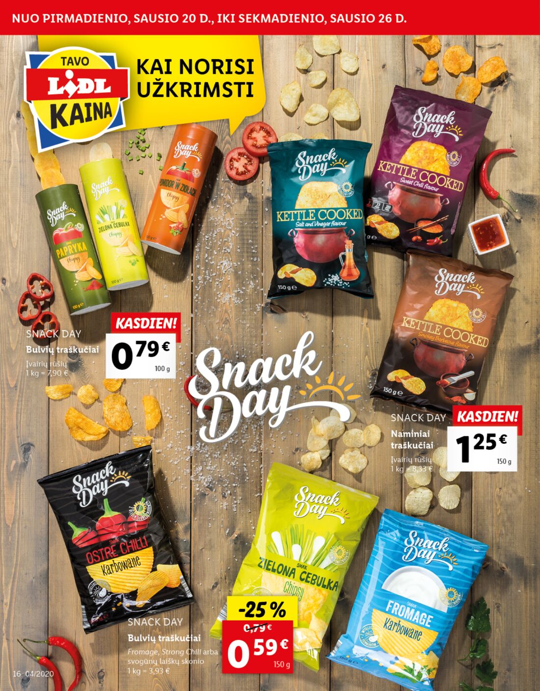 Lidl savaitinis leidinys akcijos nuo 
  2020-01-20 iki 
  2020-01-26 | Leidinukas.lt puslapis 16